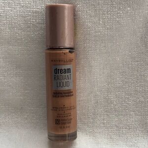 New maybelline dream radiant liquid foundation shade 90 honey beige